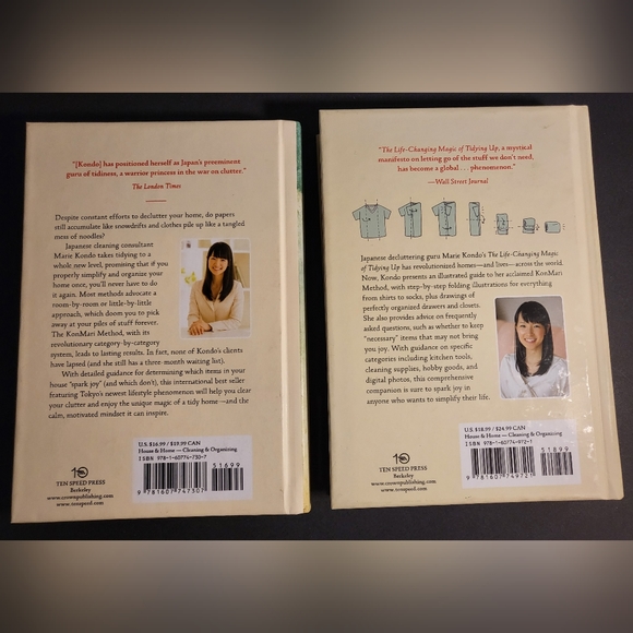 Life Changing Magic of Tidying Up and Spark Joy - two books - Picture 3 of 10